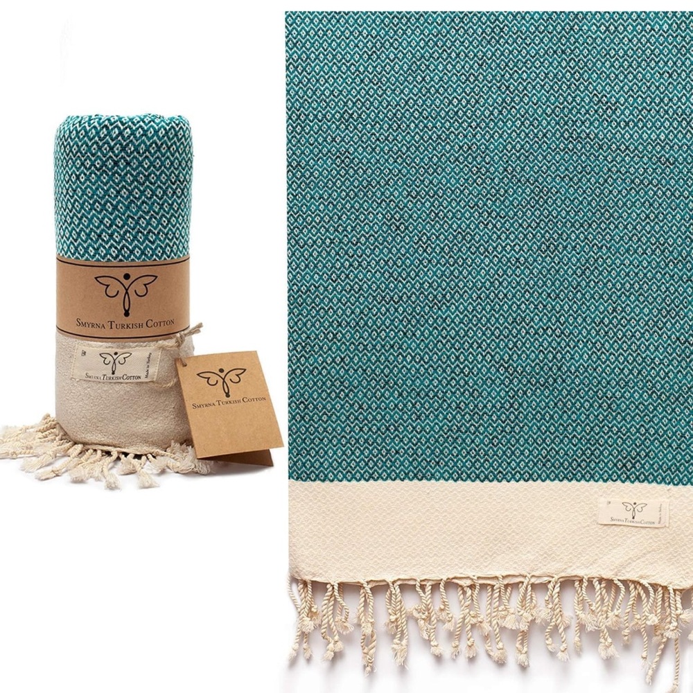 NEW Smyrna 100% Turkish Cotton Towel 37x71